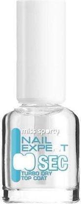 Actual product image Miss Sporty Miss Sports - Nail Expert Turbo Dry Top Coat Conditioner To Speed Up The Drying Of 8Ml Varnish (8 ml)