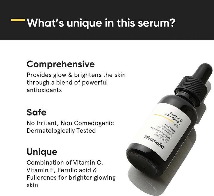 Actual product image Minimalist Face Serum (20 ml)