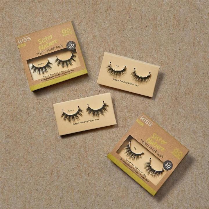 Immagine prodotto KISS Ciglia artificiali Sister Nature Vegan Mink - Storm (Ciglia artificiali)