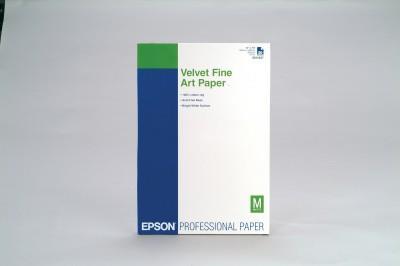 Actual product image Epson Velvet Fine Art (260 g/m², 20 x, A3+)