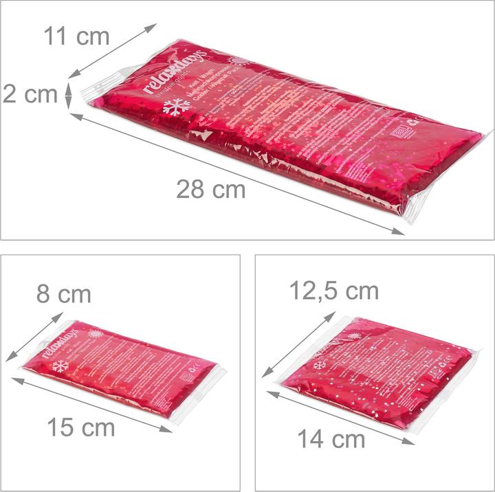 Produktbild Relaxdays Pinke Kühlpads (1 x, 160 g)