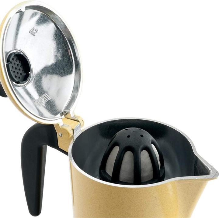 Image du produit Bialetti Orzo Express - Pot à moka - Aluminium - Noir - Aluminium - 4 tasses - Orzo E (4 T.)