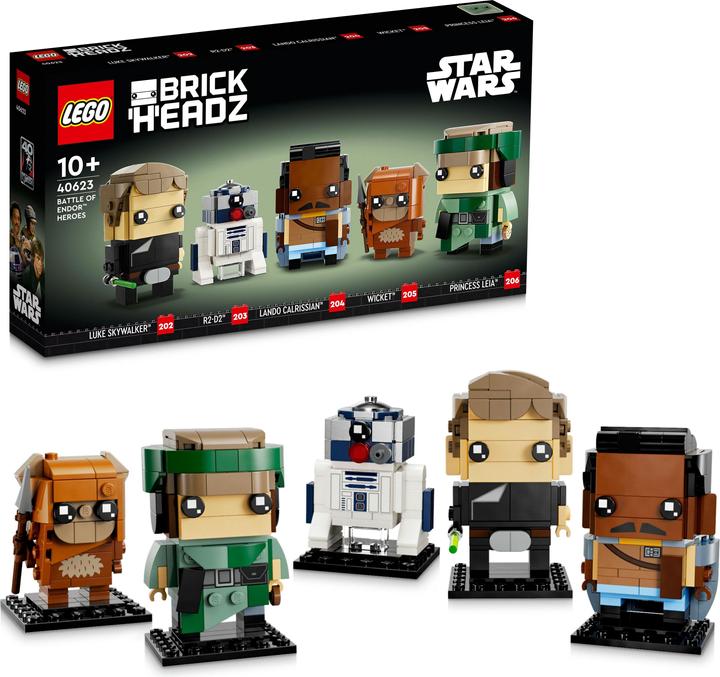 Image du produit LEGO Star Wars - Héros de la bataille d'Endor (40623, LEGO Brickheadz)