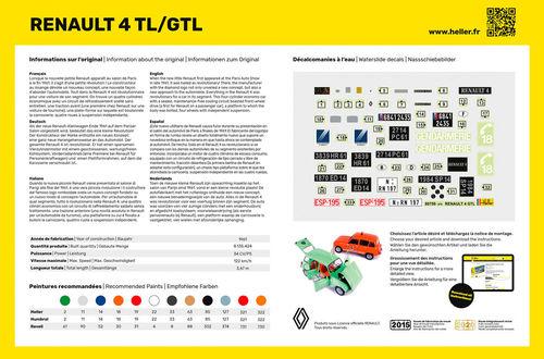 Produktbild Heller STARTER KIT Renault 4TL/GTL