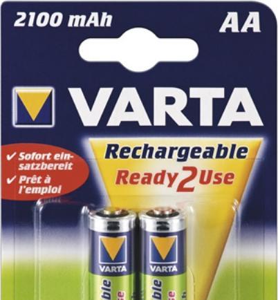 Produktbild Varta Recharge Accu Power (2 Stk., AA, 2100 mAh)