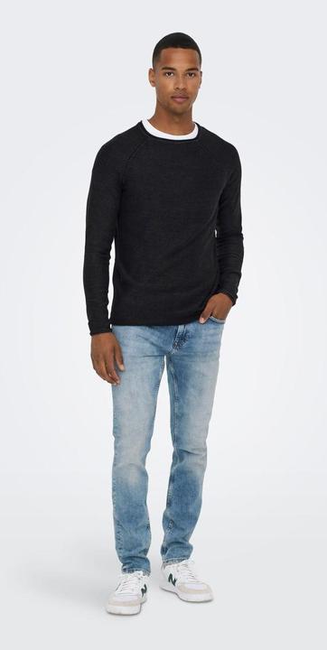 Actual product image Only & Sons ONSLoom Blue Wash Slim Fit Jeans (W28/L30)