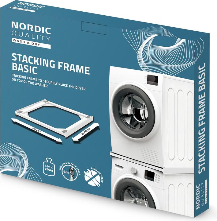 Actual product image Nordic Frame e.g. for washing machine, tumble dryer, thin