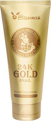 Actual product image Elizavecca Milky Piggy Gold Snail Foam Cleansing 6 Ounce (Foam, 180 ml)