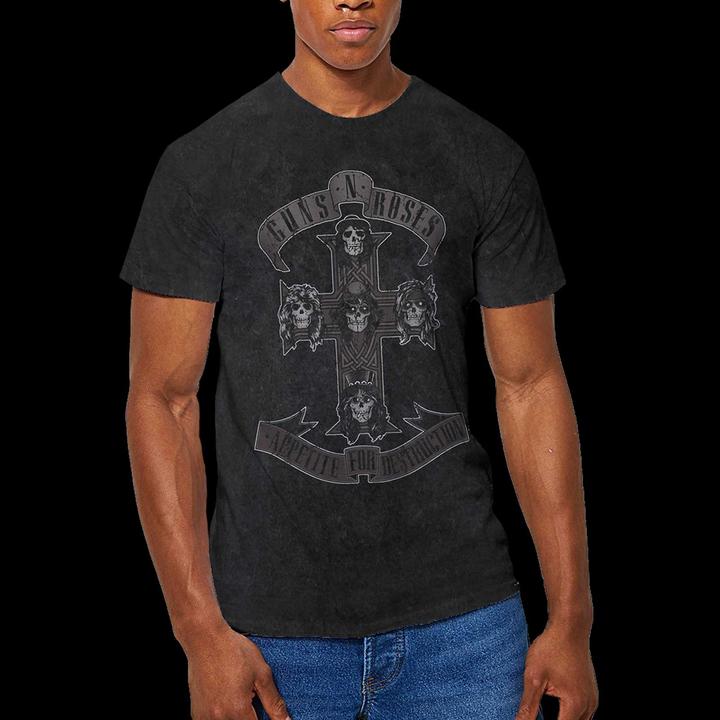 Actual product image Guns N Roses Monochrome Cross (XXL)