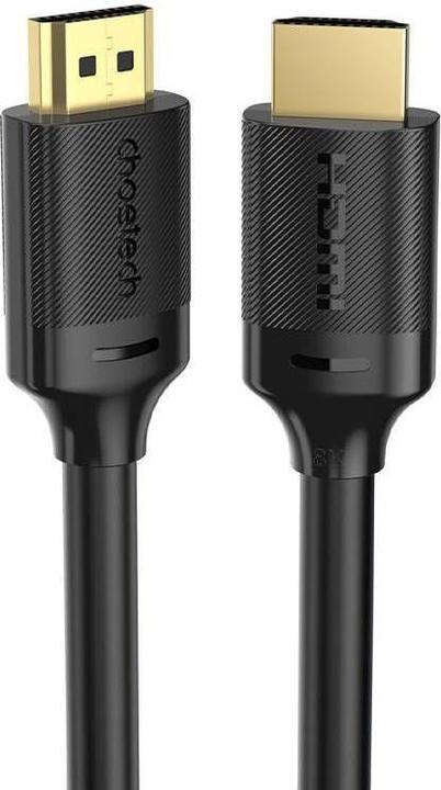 Image du produit Choetech XHH-TP20 Câble HDMI 2.1 (8K 60Hz 48Gbps / 4K 144Hz / 2K 165Hz) 3D Dynamic HDR 2m noir (2 m, HDMI)