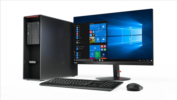 Actual product image Lenovo ThinkStation P520 (Intel Xeon W-2225, 32 GB, 1000 GB, RTX A4000)