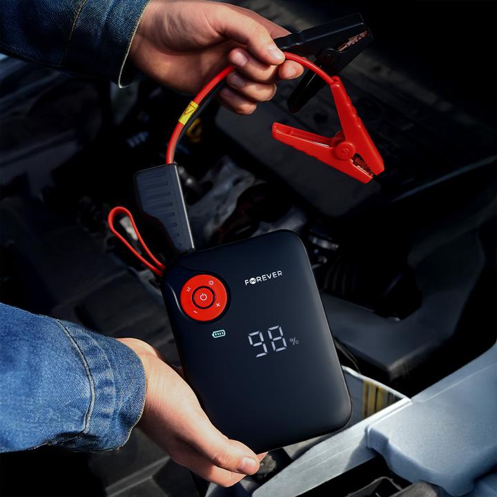 Image du produit Forever Jumper 4in1 JS-400 7200mAh noir-bleu (600 A, 7200 mAh)