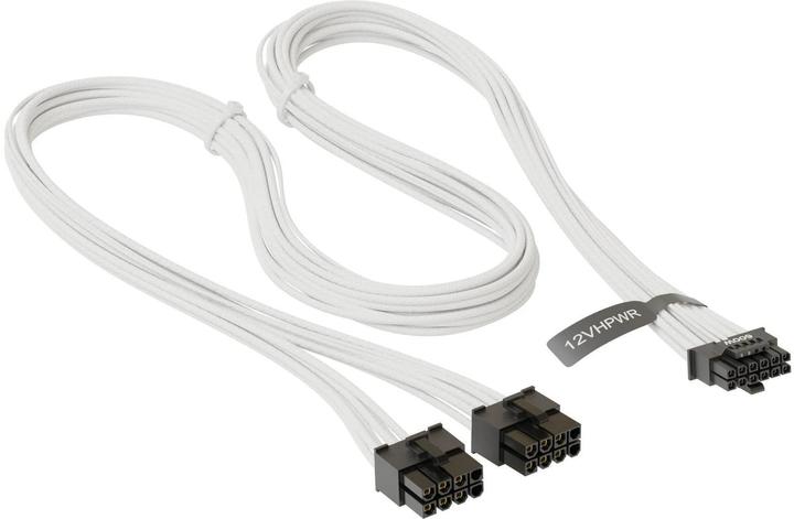Seasonic 12VHPWR Adapterkabel 75 cm, Weiss