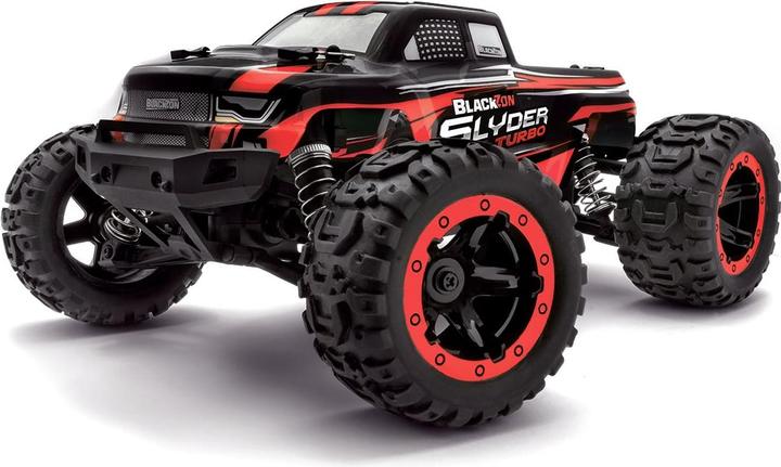 Produktbild Blackzon - Slyder MT Turbo 1/16 4WD 2S Brushless - Red (540211) (RTR Ready-to-Run)