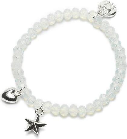 Immagine prodotto Proud MaMa Bracciale, stella / cuore trasparente