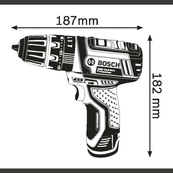 Produktbild Bosch Professional GSB 12V-15 (Akkubetrieb)