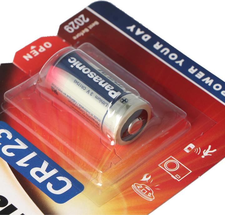 Image du produit Panasonic Batterie 18 Stück CR123A (18 pcs, CR123A, 1550 mAh)