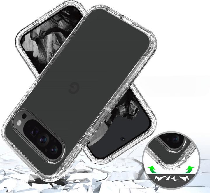 Immagine prodotto Cover-Discount Google Pixel 9 Pro XL - Stossfeste Hybrid Handyhülle (Google Pixel 9 Pro XL)
