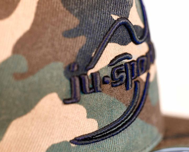 Actual product image Ju-Sports Snap Five Logo Cap 3D camo