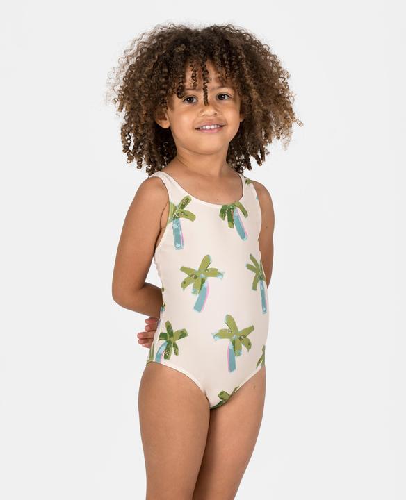 Produktbild Nabaiji Badeanzug Baby/Mädchen - Print Palmen beige (74)