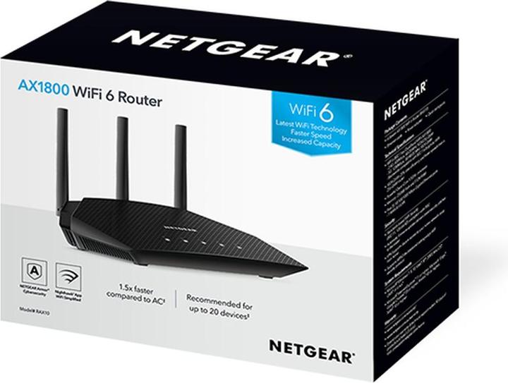Immagine prodotto Netgear RAX10 AX1800