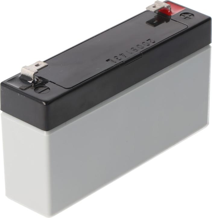 Actual product image Yuasa NP1.2-6 Akku Blei PB 6.0 Volt 1200mAh mit 2 Faston 4,8mm Steckkontakten