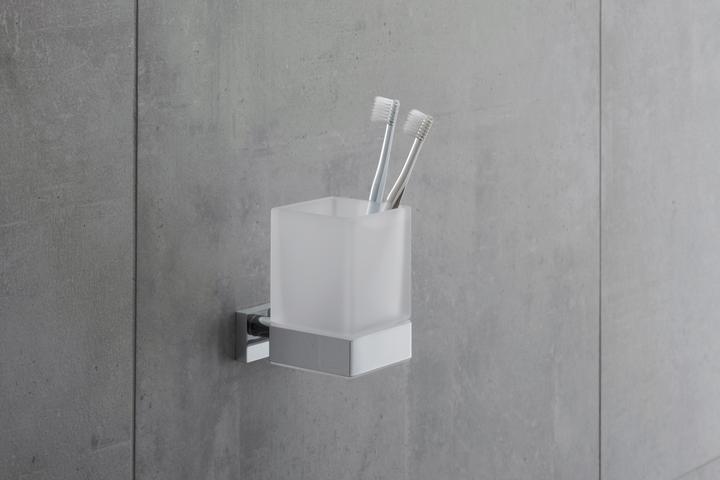 Immagine prodotto Duravit Portabicchieri KARREE in vetro cromo opaco