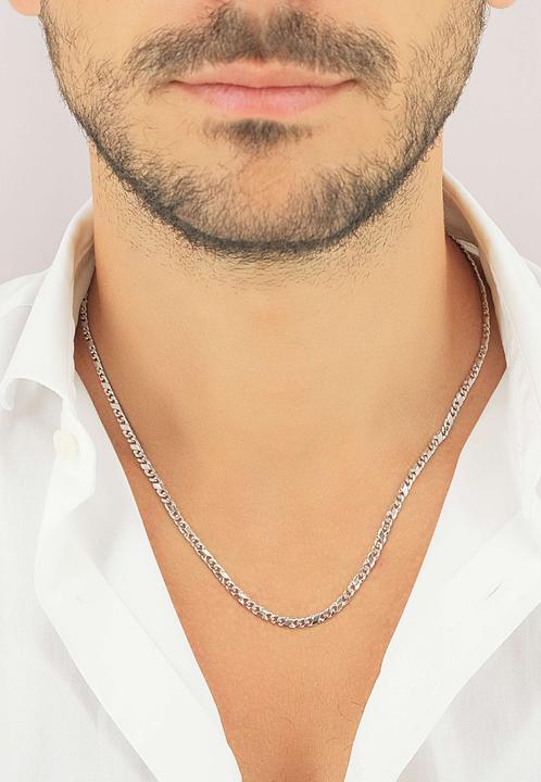 Actual product image Muau Chain of 8 (Polished gold, 18K 750, 42 cm)