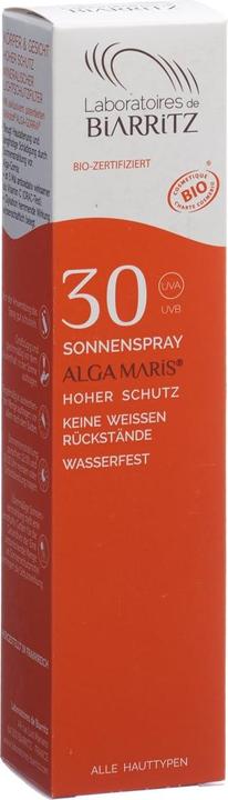 Actual product image Laboratoires de Biarritz Alga Maris (Sun spray, SPF 30, 100 ml, 129 g)