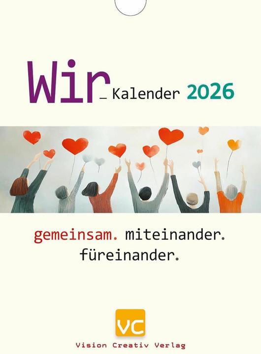 Wir-Kalender 2026 (Deutsch)