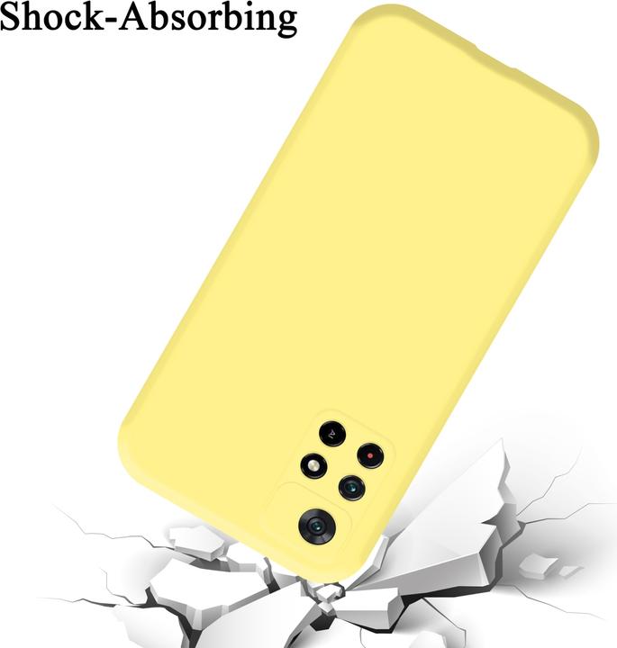 Actual product image Cadorabo TPU Liquid Silicone Case Cover for Xiaomi POCO M4 PRO 5G (Xiaomi Poco M4 Pro 5G)