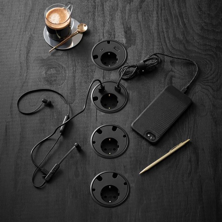 Actual product image NoName Powerdot Black (1 x, CEE 7/3, 1.25 m)