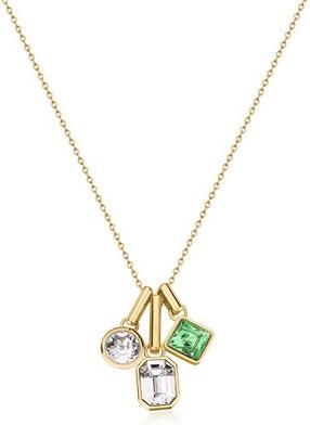 Brosway Gold-Plated Necklace With Pendants Symphonia Bym195 Chain, 3x Pendant