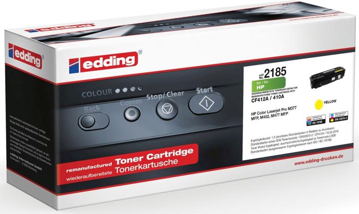Produktbild Edding Toner 18-2185 wie HP CF412A gelb - Tonereinheit (Y)
