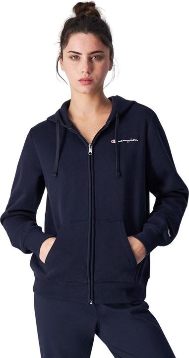 Chappi Bluza damska Champion Full Zip Hoodie granatowa 117531 BS501 L (L)