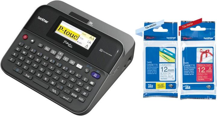 Produktbild Brother PT-D600VP Beschriftungssystem inkl. zwei Bänder