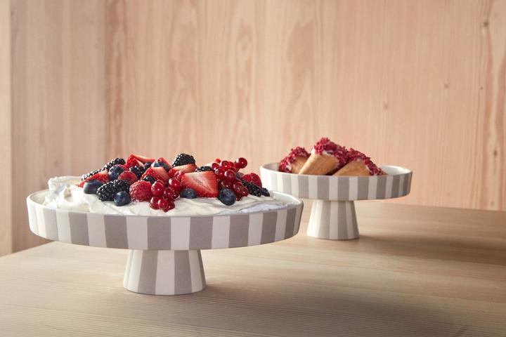 Produktbild Oyoy Dekoschale Toppu Tray Ø 27 cm, Grau/Weiss
