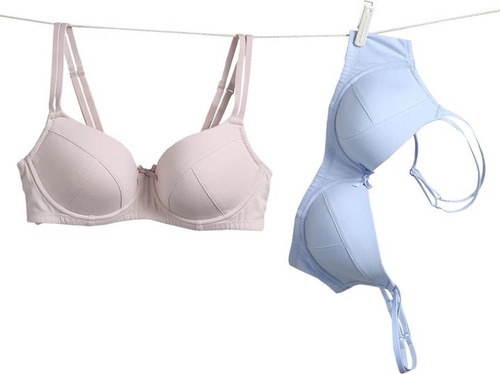 Produktbild Vertbaudet Bio-Kollektion: 2er-Pack Umstands-BHs mit Formbügeln (2er Pack, 80 E)