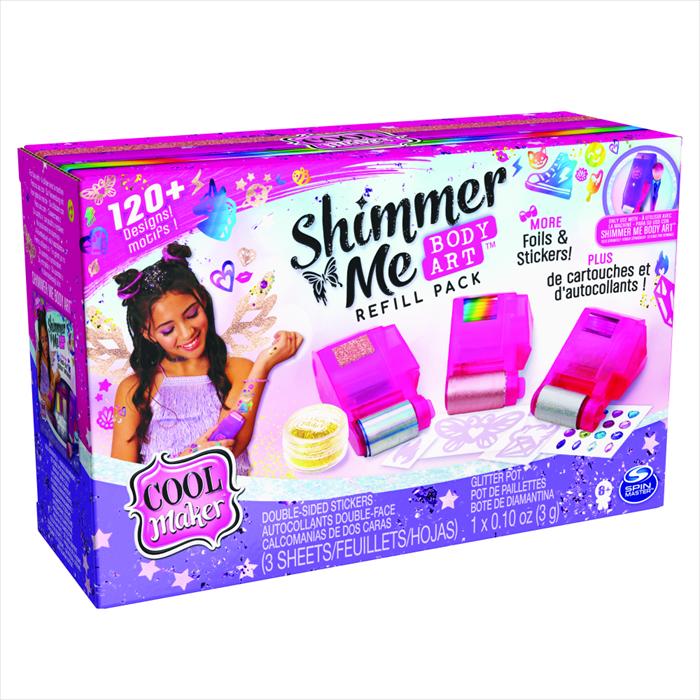 Produktbild Spin Master Cool Maker Shimmer Me Body Art Refill Bundle
