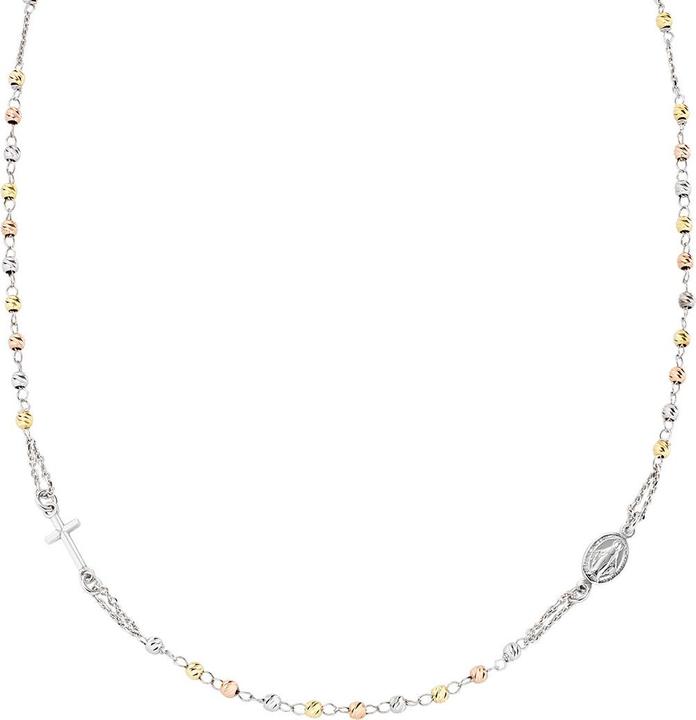 Produktbild Amen Rosary Round Grains Halskette (Silber 925, 52 cm)