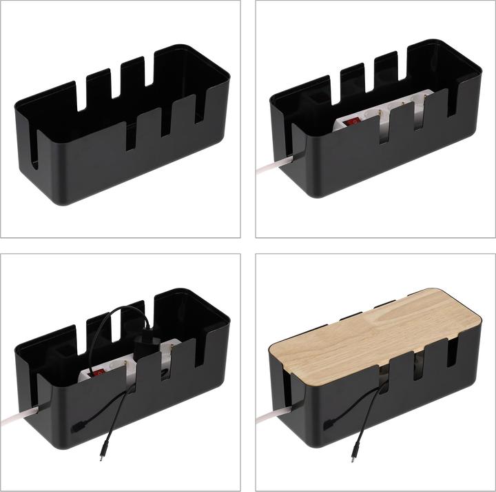 Produktbild Relaxdays Kabelbox