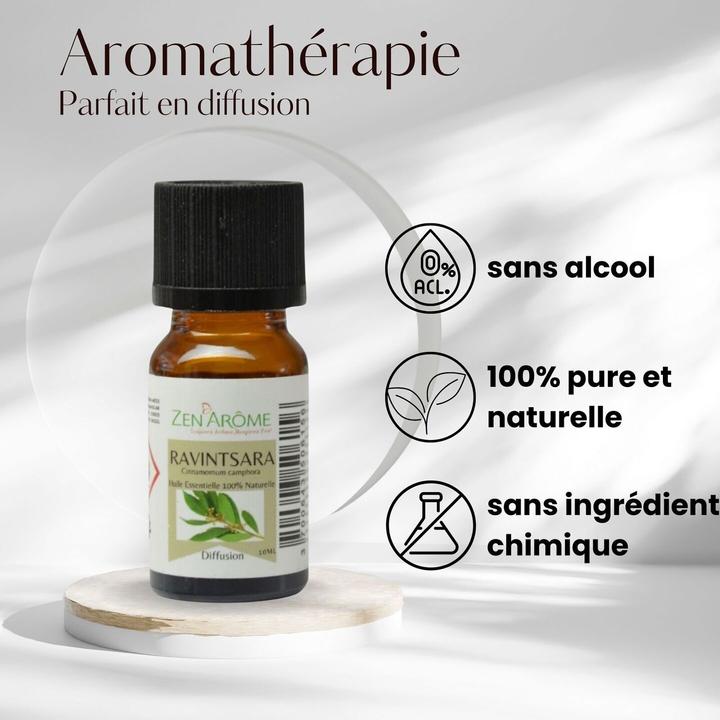 Produktbild Zen Arôme Raumduft - Duftöl ätherisches Ravintsara Aromaöl No.46