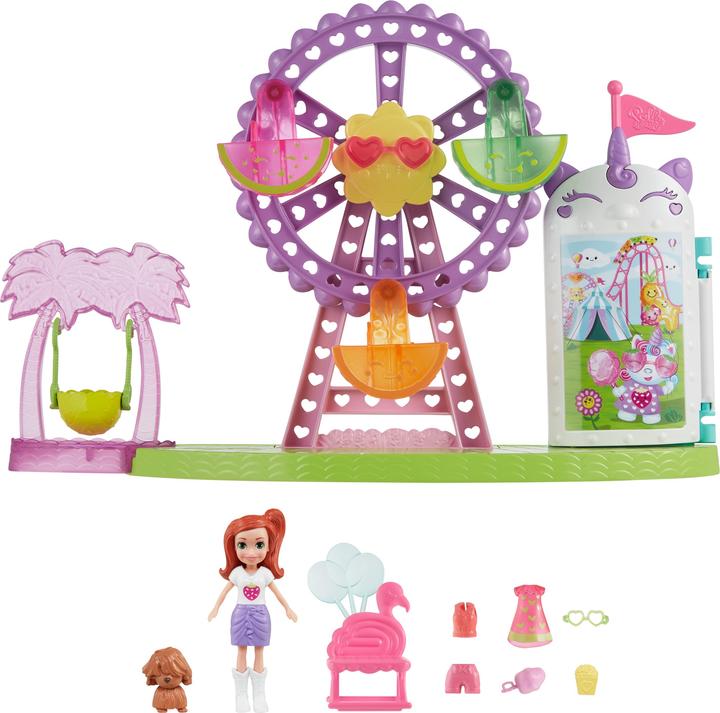 Image du produit Polly Pocket Tropical Treats Carnival Playset