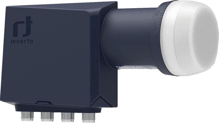 inverto Quad Premium LNB IDLP-QDL413-PREMU-OPN 40mm, Full HD, 4K, with LTE filter (Quad (IDLP-QDL413- (Quad LNB, 40mm)