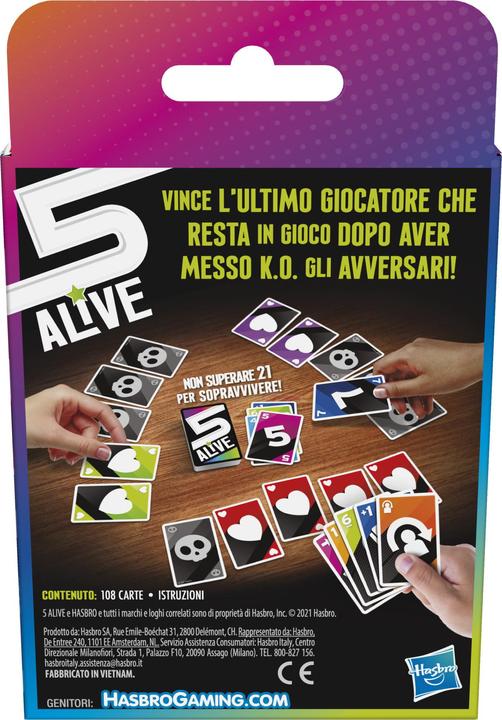 Produktbild Hasbro Gaming 5 Alive (Italienisch)
