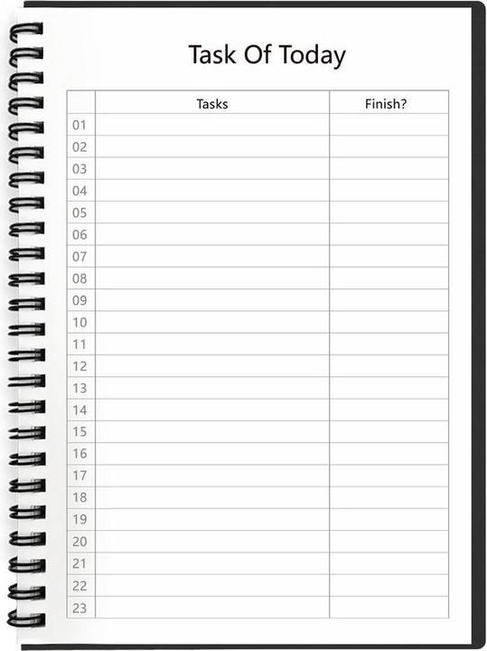 Produktbild Dreiklang-be smart Dreiklang wiederbeschreibbares Notizbuch Schreibblock mit Planer,DIN A5, Linien und Punktraster (A5, Kariert, Liniert)