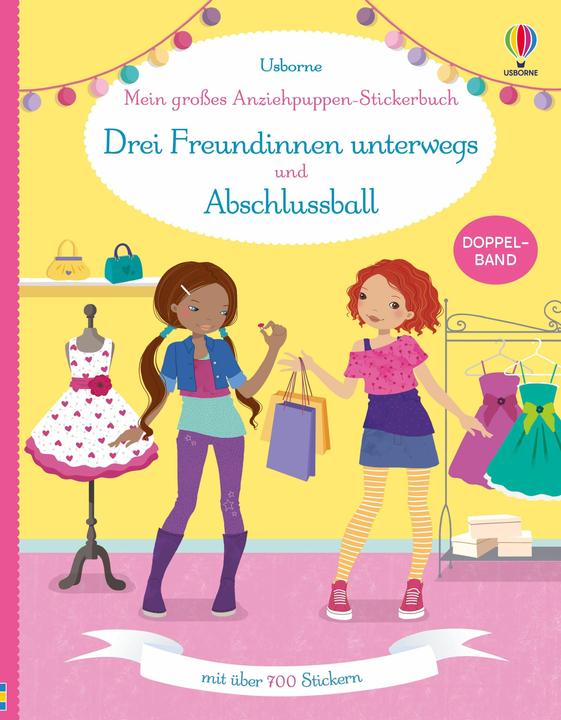 Produktbild Mein grosses Anziehpuppen-Stickerbuch: D