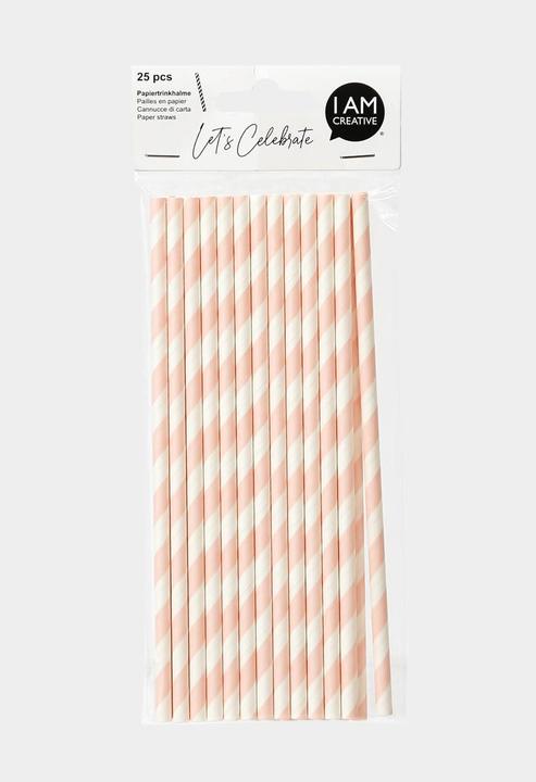 Produktbild I Am Creative Papiertrinkhalme (25 x)