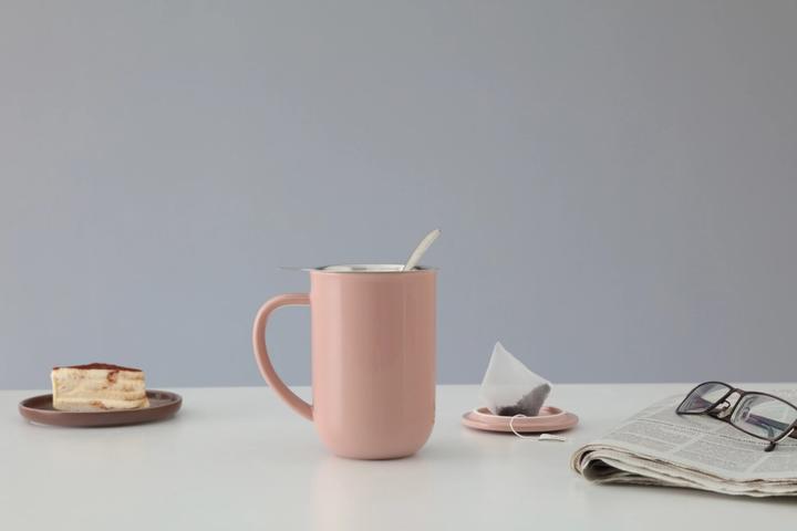 Produktbild Viva Teebecher m.Sieb Minima rosa (500 ml, 1 x)