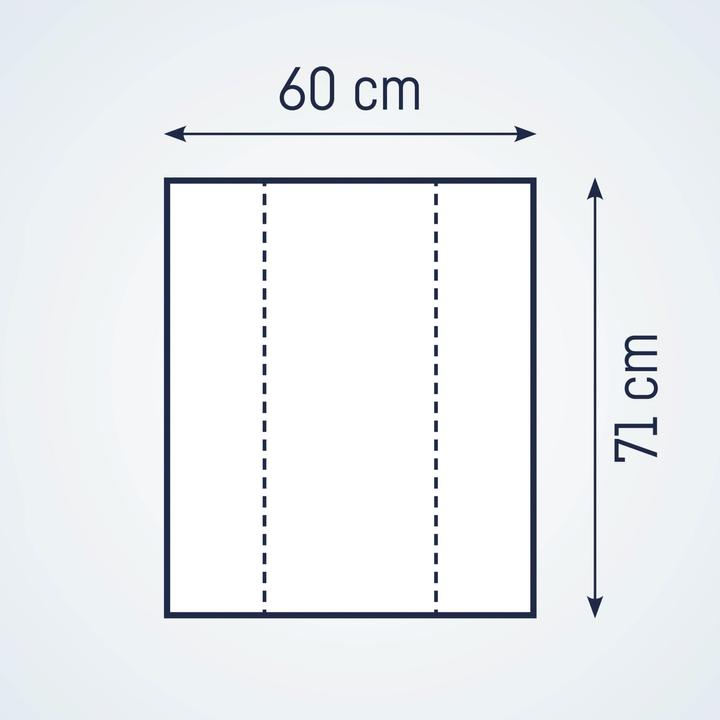 Productafbeelding Julius Zöllner Trog met 2 randen, patch blauw